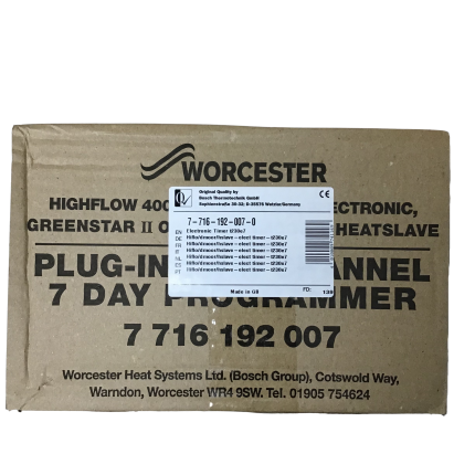 Worcester Electronic Timer T230E7 77161920070