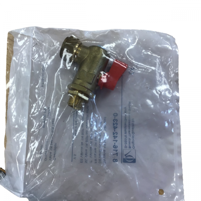 Worcester Bosch Valve 1/4 Bsp Iso. Bulk Head 87161424230