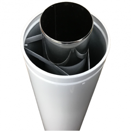 Grant White System Flue Extension