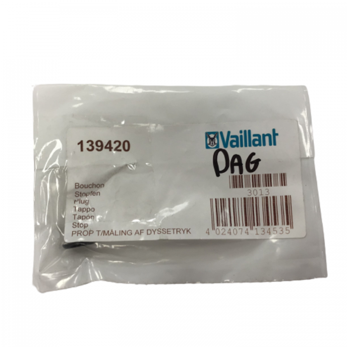 Vaillant Thermocompact VU Turbomax VUW Plug 139420