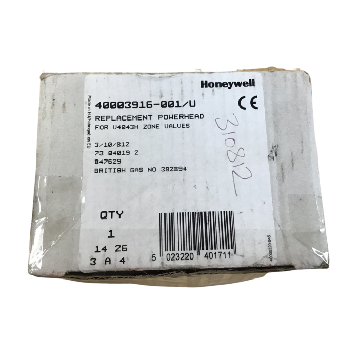 Honeywell Replacement Powerhead V4043 40003916-001/U 