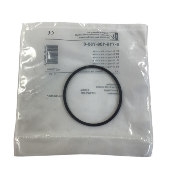 Worcester Greenstar O-Ring 3 X 63 ID NITRILE 87161067500