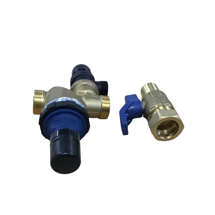 22mm with Stop Cock and Integrated Pressure Relief Valve 3/8 Bar 95605869 218-388-0022