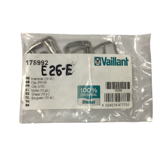 Vaillant Clip (Pack10) 178992