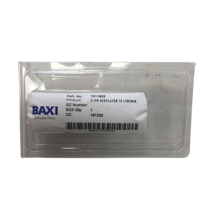 Baxi 7211822 Magnetic Flow Switch Regulator 12 Ltr/Min