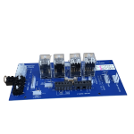 Worcester Bosch Four Relay PCB Control Board 87161463110